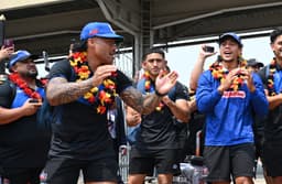 Luai, To'o receive heroes welcome in PNG image