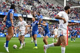 Samoa flex muscle in huge win over France image