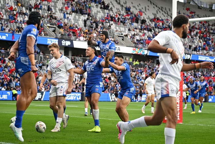 Samoa flex muscle in huge win over France